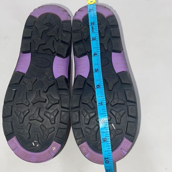 ARCTIC SHIELD SNOW COLOR PINK BLACK PURPLE GIRL SHOES BOOTS SIZE 4 - Picture 10 of 16